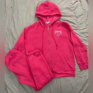 pink tracksuit